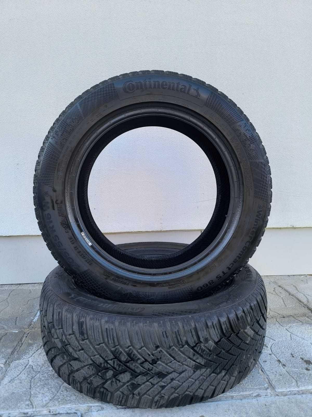 2бр. зимни гуми 205/55 R16 Continental WinterContact TS 860