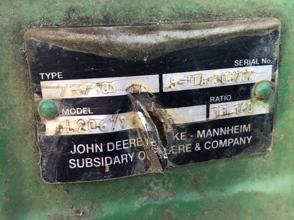 Punti John deere 750/301,755/301