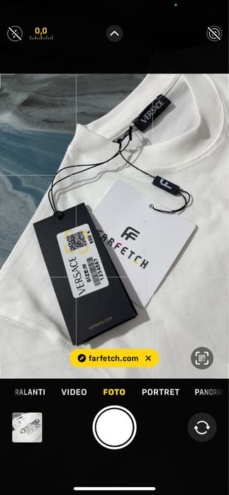 Tricou Versace Medusa | Alb | 2025
