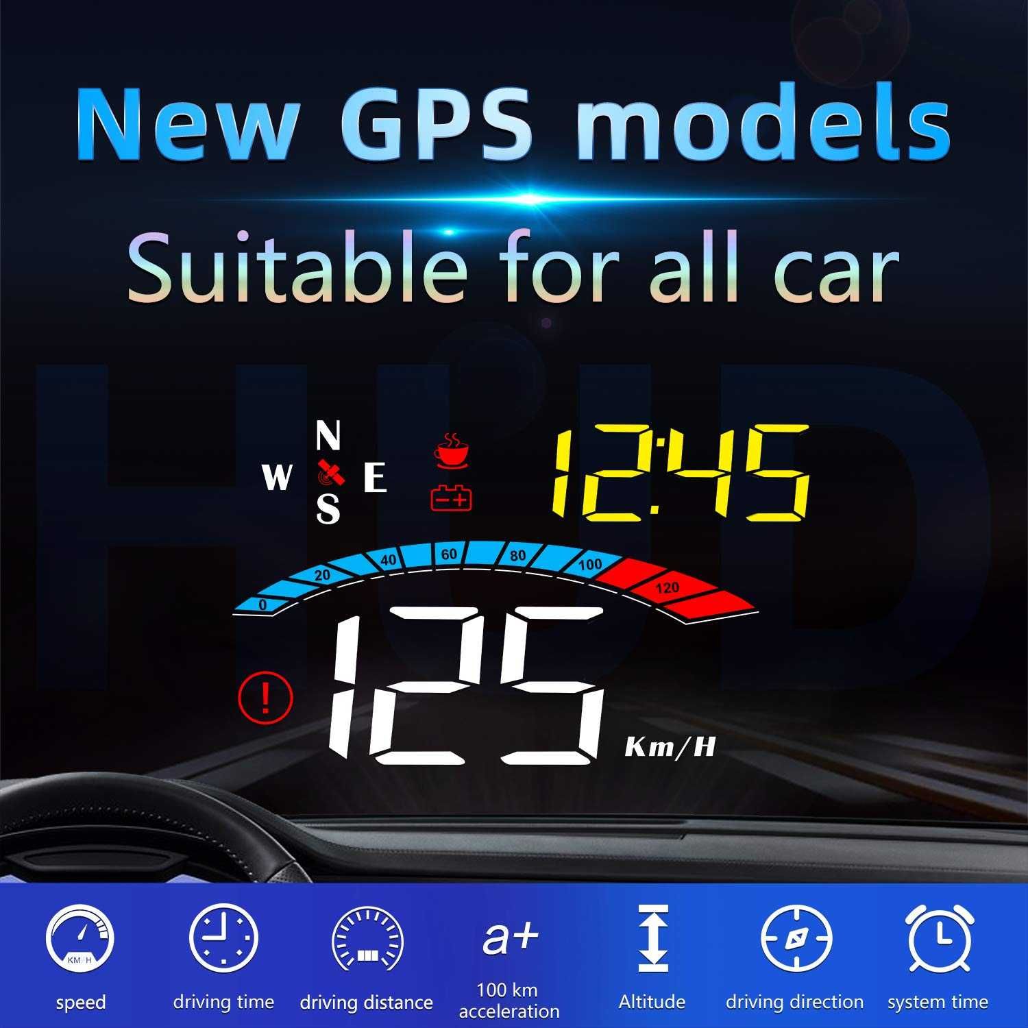 GULFLINK GPS Head Up Display M16