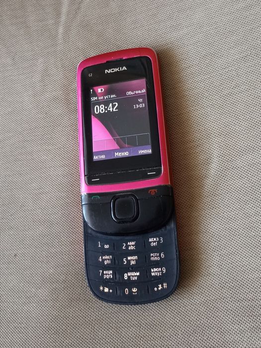 Продам телефон Нокиа C-2, слайдер, Nokia, подарки, для дома.