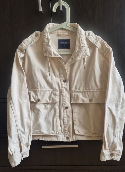 Късо дънково яке