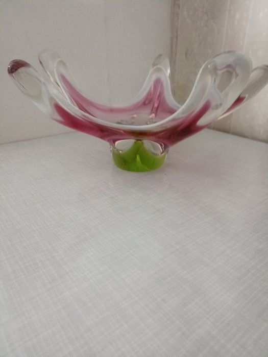 Продам вазу чешское стекло