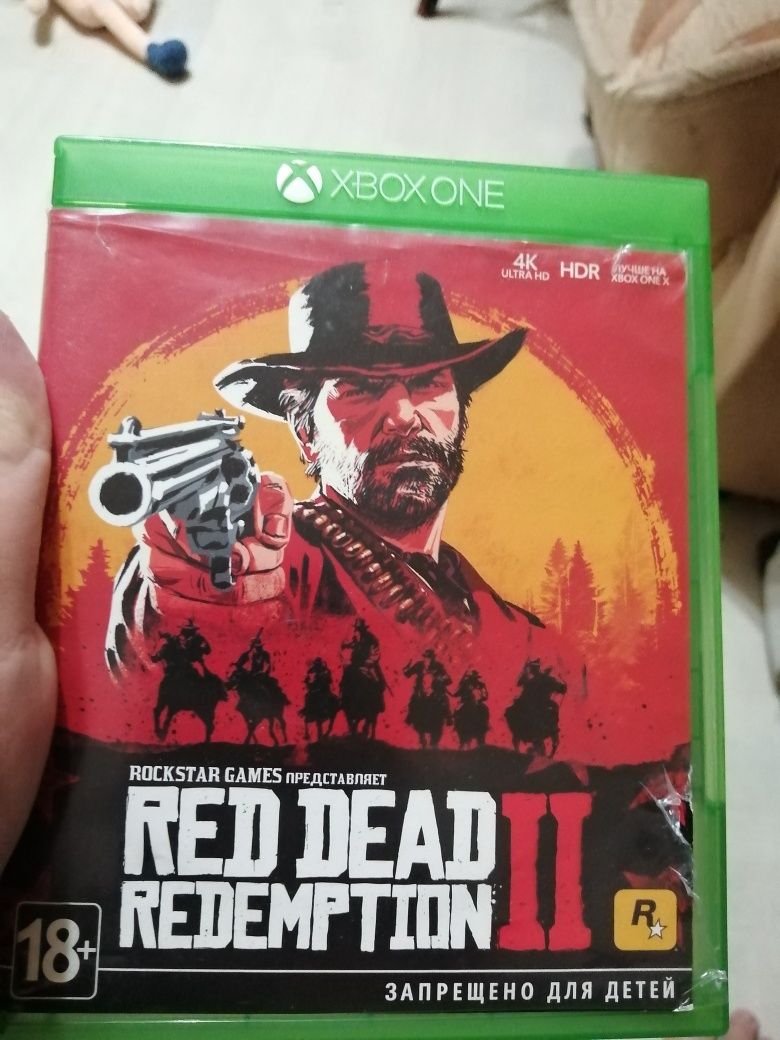 Диск RDR 2, на xbox one s