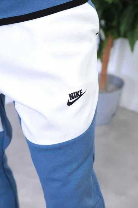 Trening Nike TECH Fleece Baby Blue / Bumbac 100% / Set complet