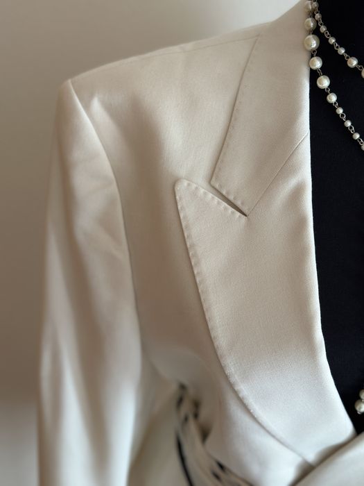 Sacou lana ivory M/L