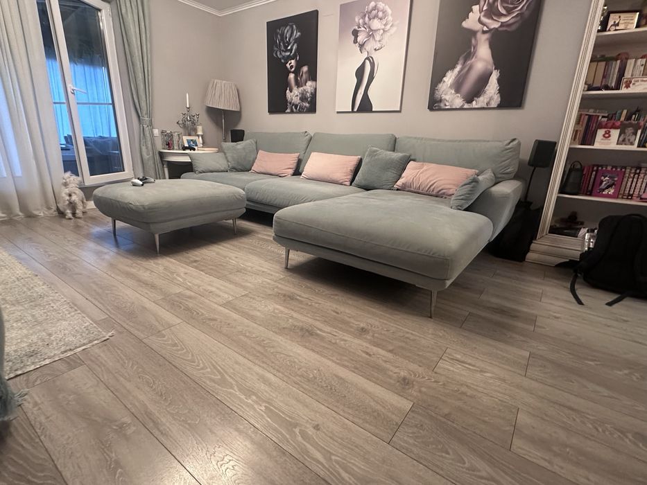 Coltar Huston euromobila + puf picioare