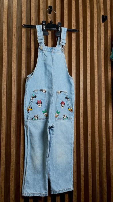 Salopeta din denim ZARA Disney