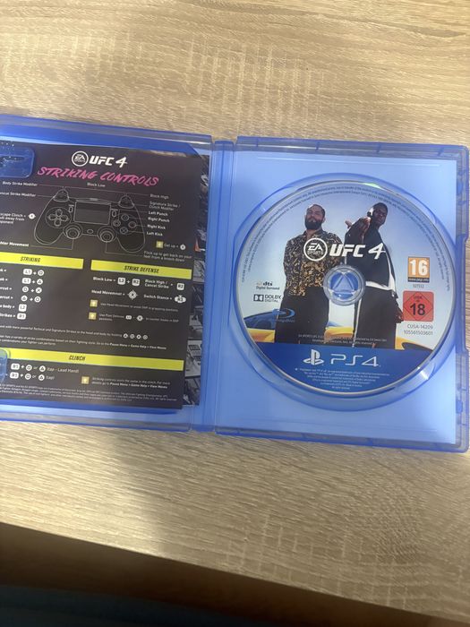 UFC 4 игра Playstation 4