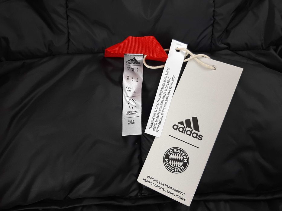 Adidas Bayern Munchen - Оригинално мъжко яке / парка с пух р-р M, L