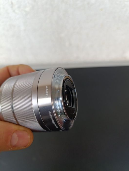 jucarie copii obiectiv foto compact sony 18 - 55 mm zoom