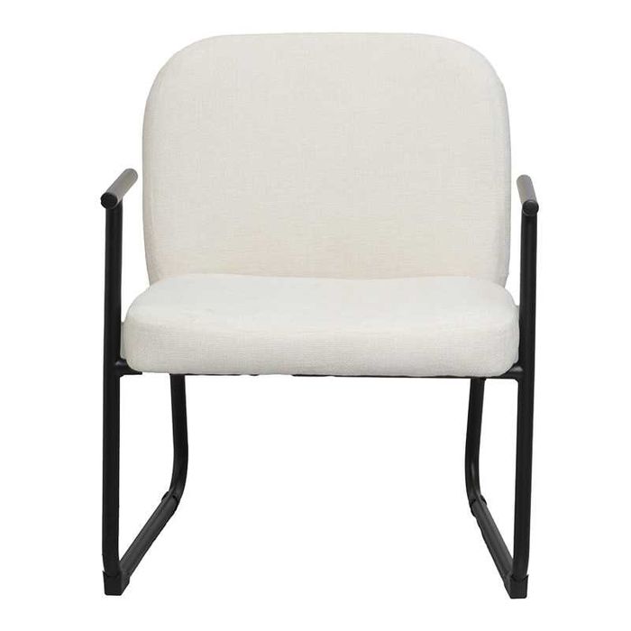 Стол, visitor chair, Кремав, Текстил, 65х68.5х79.5см.