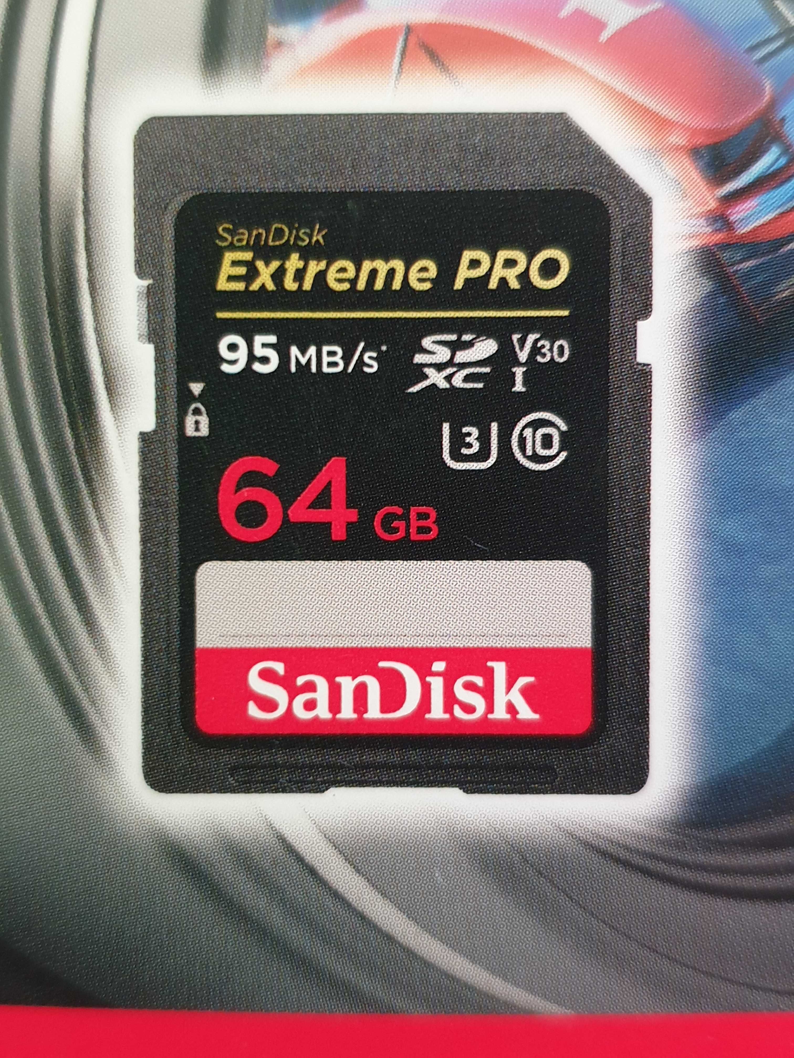 Карта памет SanDisk 64GB Extreme PRO SDXC