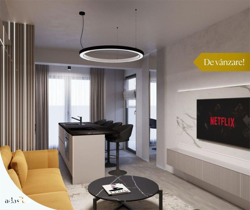 Apartament 4 camere | 96 mp  + 55 mp curte | Valea Adanca | Bloc Nou |