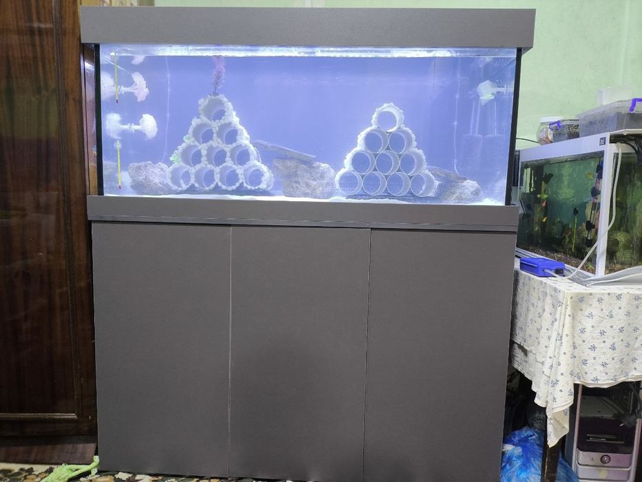 Продам аквариум со всеми принадлежностями
