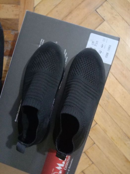 Черные слипоны европейского бренда