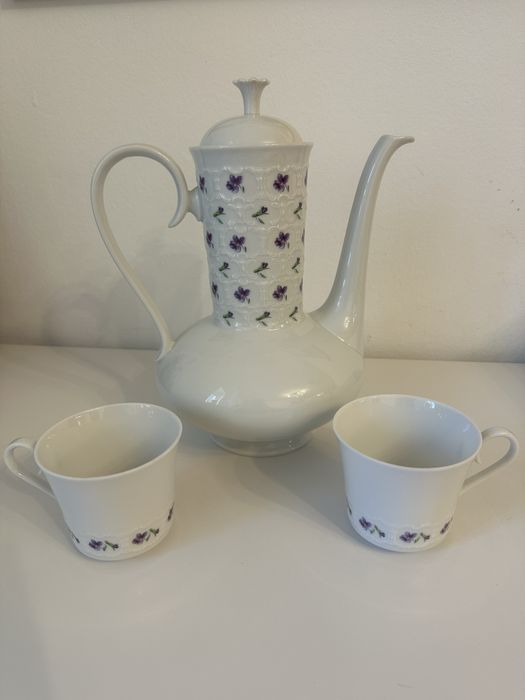 Set de ceai/cafea vintage Krautheim Selb Bavaria "Rialto"