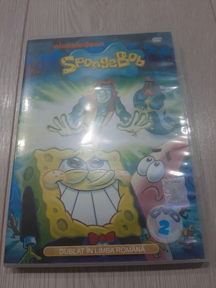 Colecție 6 dvd spongebob
