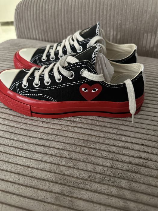 Papuci si tricou CDG