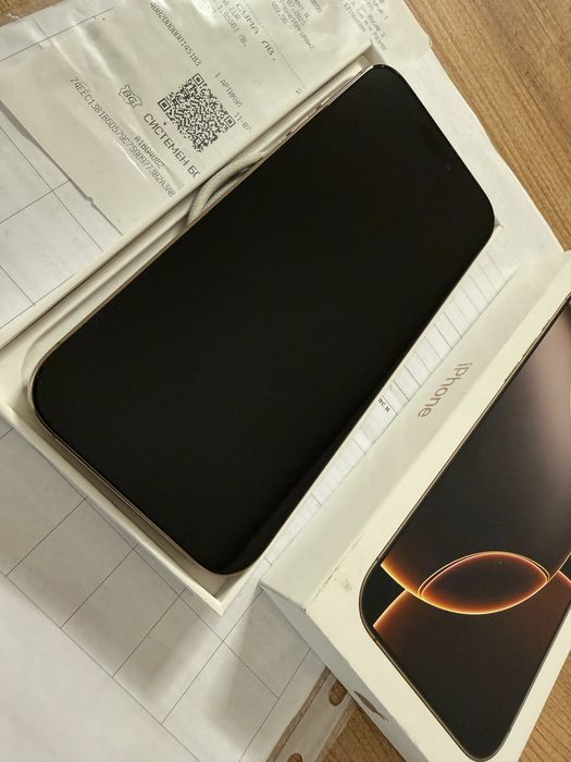 IPhone 16 PRO MAX А1 Гаранционен като Нов ! Desert Titanium