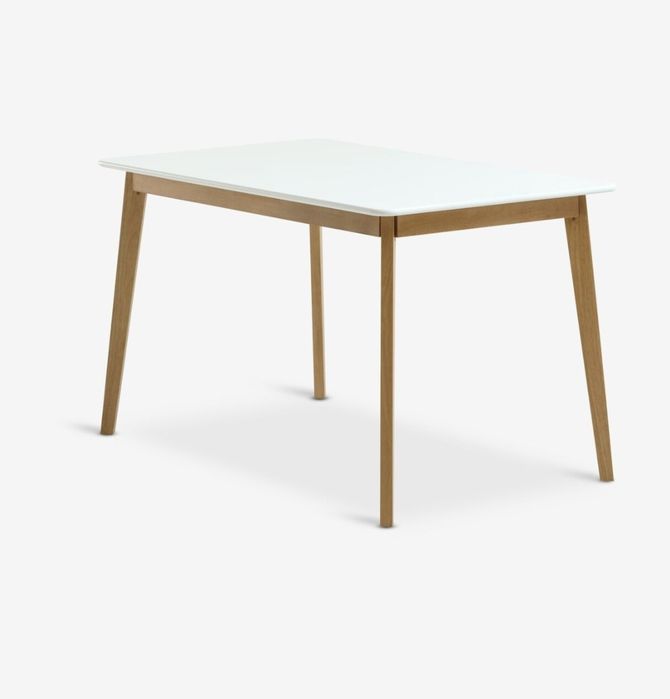 Кухненска маса 120х80 см бяла