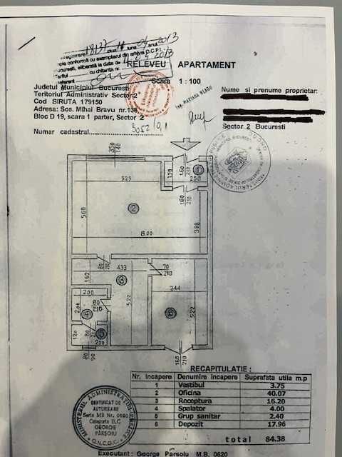 Spatiu Comercial de Inchiriat Soseaua Mihai Bravu 138