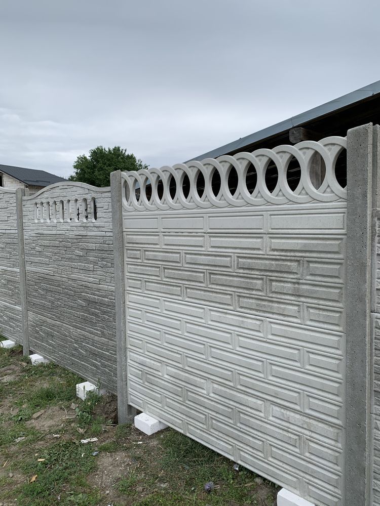 garduri din placi beton