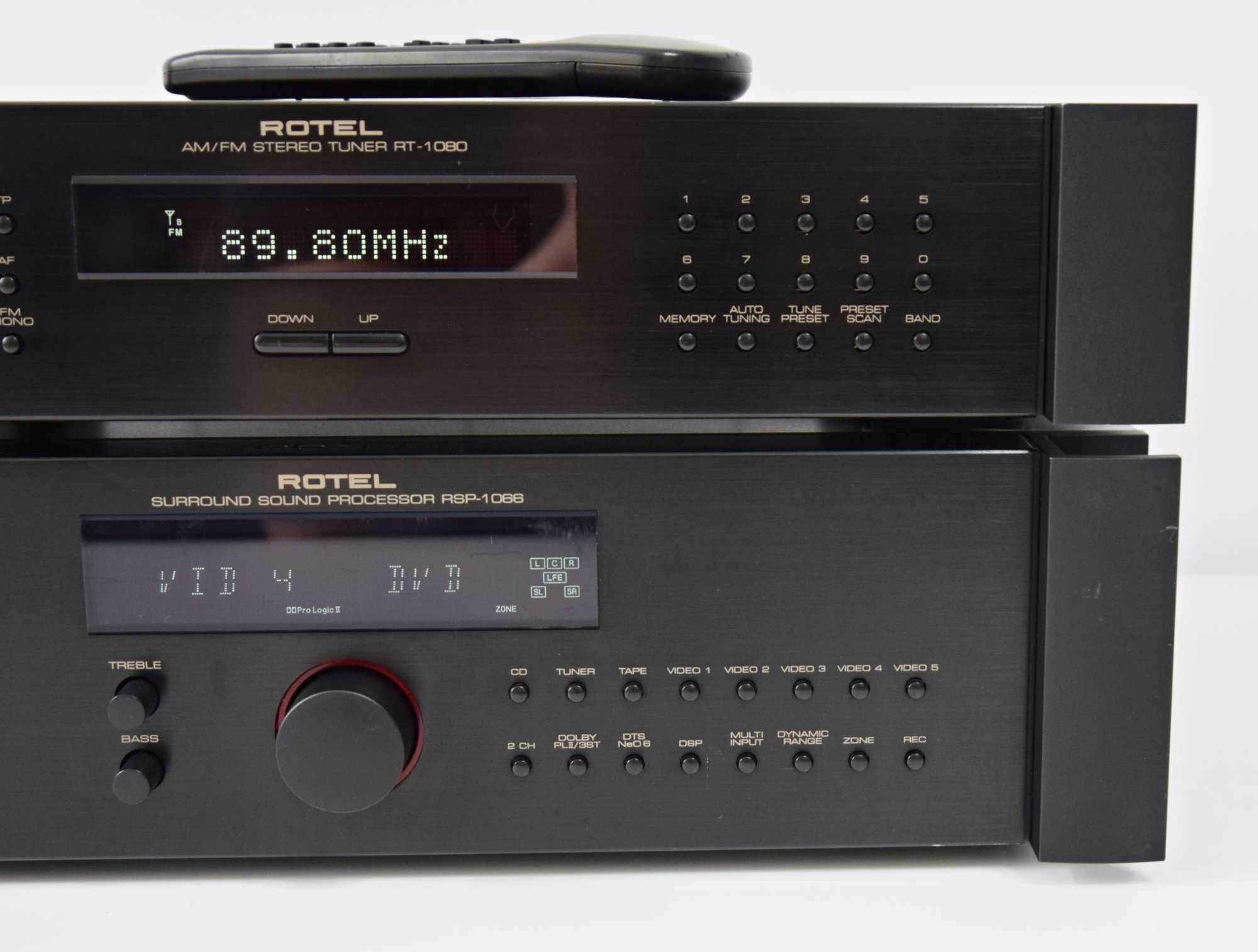 Preamplificator Rotel RSP-1066 + tuner Rotel RT-1080