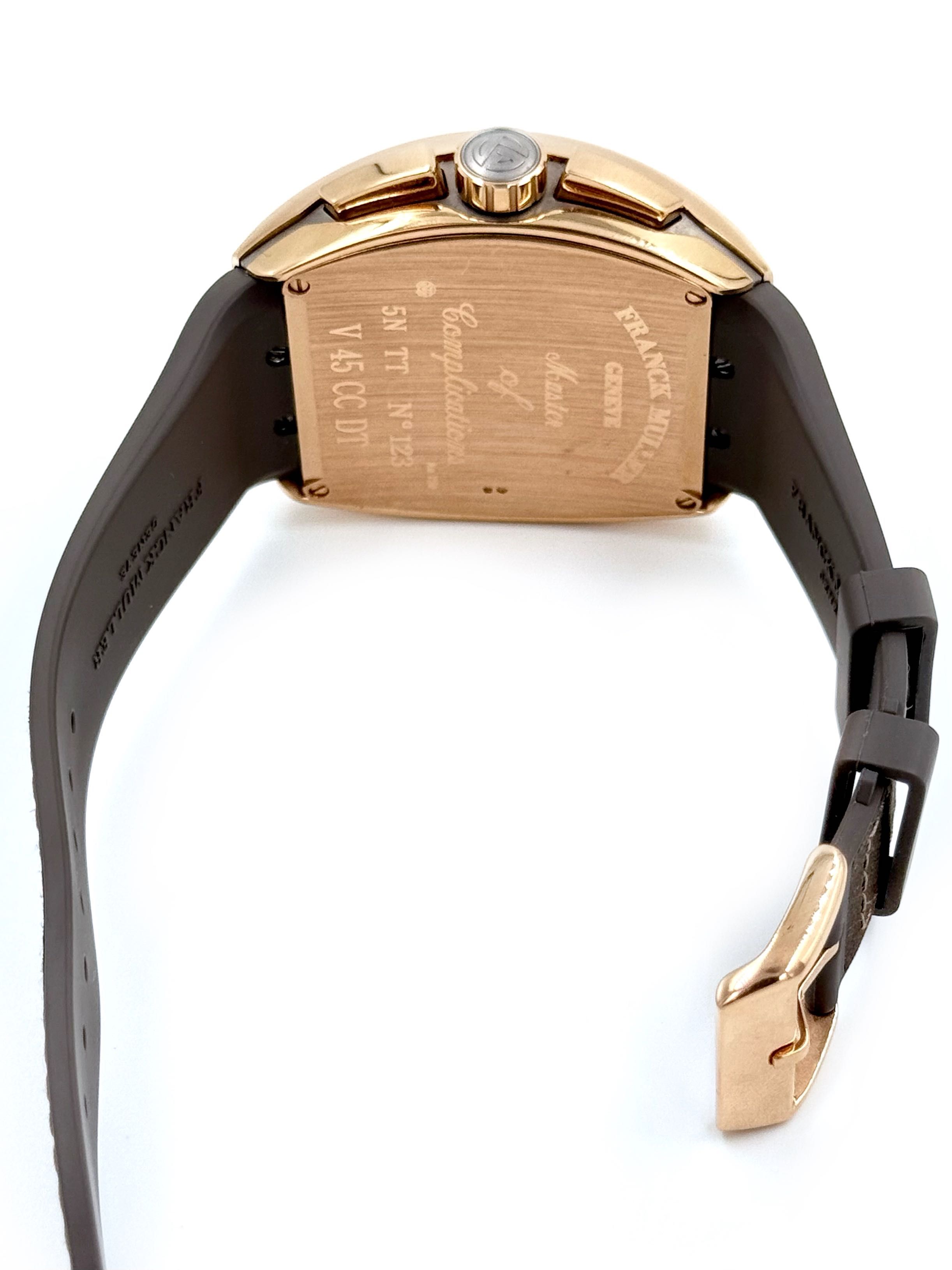 Franck Muller Vanguard Brown Gold V 45 CC DT
