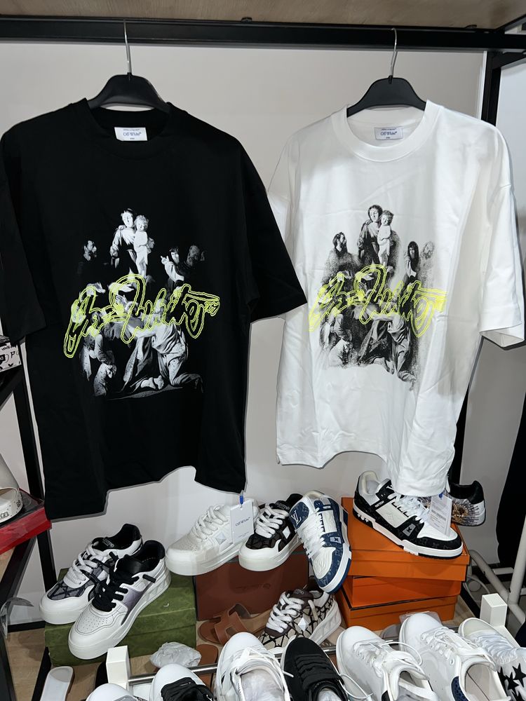 Tricou Off White colectia noua bumbac 100%