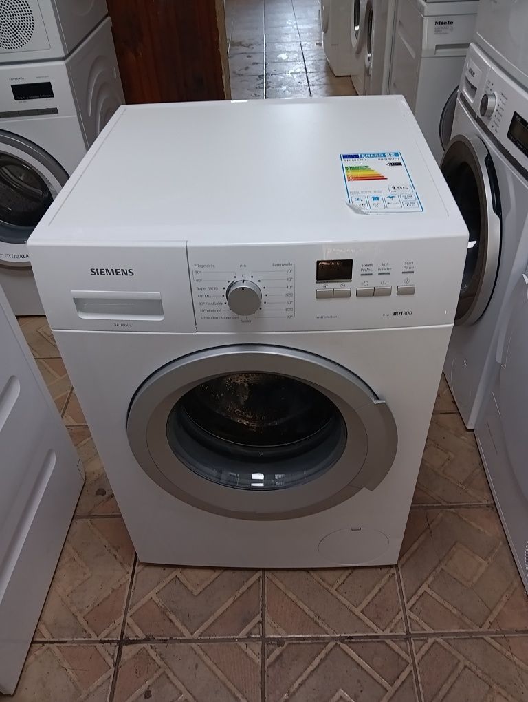 Като нова пералня Сименс Siemens IQ 300 А+++ 8кг 2 години гаранция!