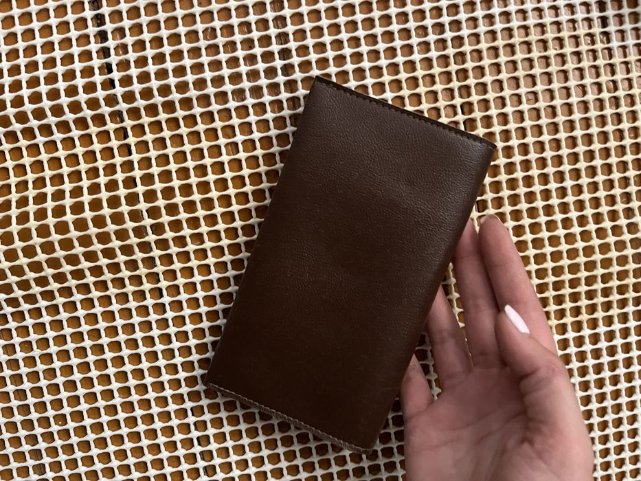 Пенсионерски кожени протмонета кафяви