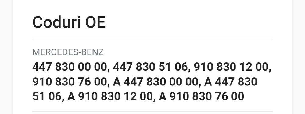 Filtru aer habitaclu Mercedes-Benz CUK 30012