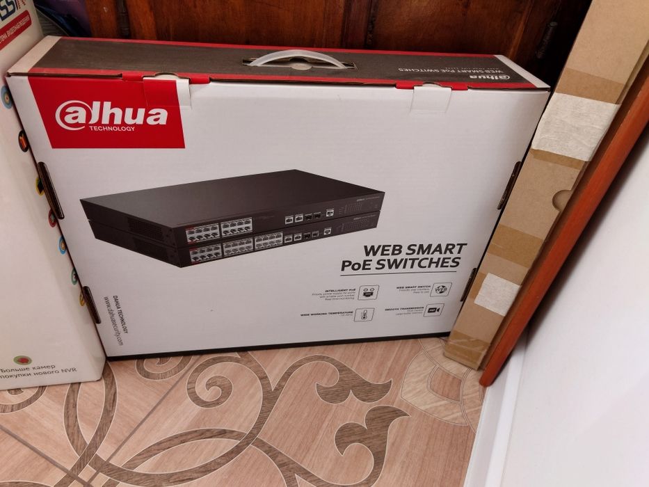 Коммутатор 24 порта/Poe switch