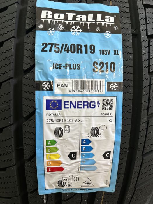 Нови Зимни Гуми Rotalla Ice-Plus S210 275/40R19 105V XL Нов DOT