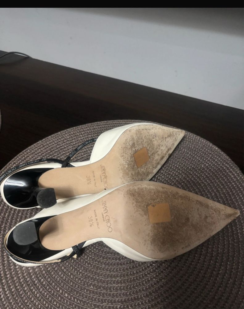 Jimmy Choo Ray 65 Latte Nappa mar 38,5