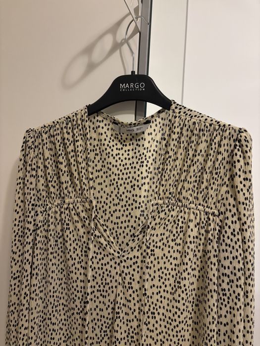 Bluza office/eleganta fluida si delicata, marimea M, Mango