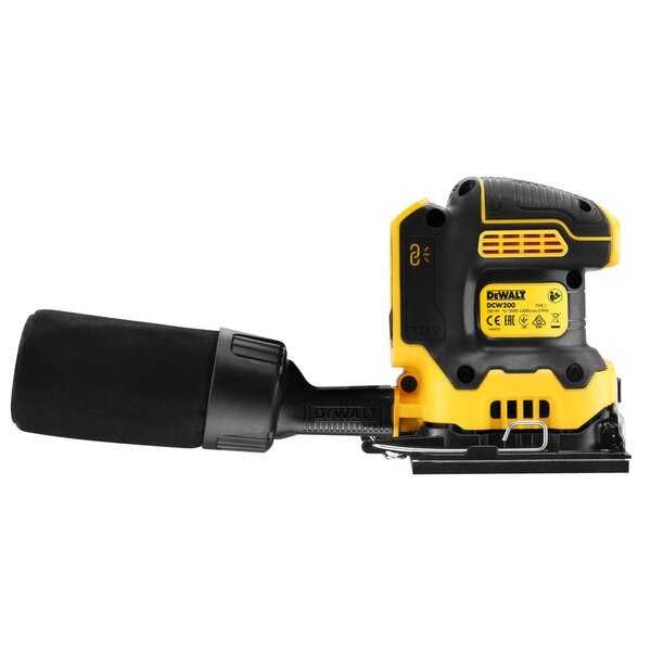 Виброшлайф DeWalt DCW200N, 18V
