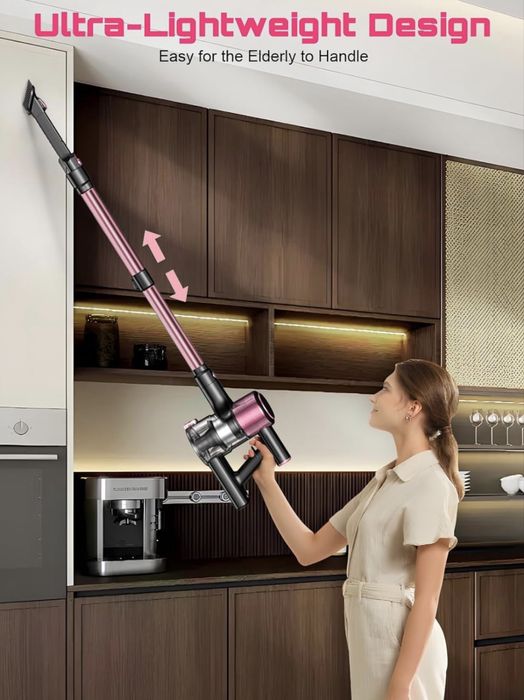 Безжична прахосмукачка, 10 в 1 45000 Pa, 500W