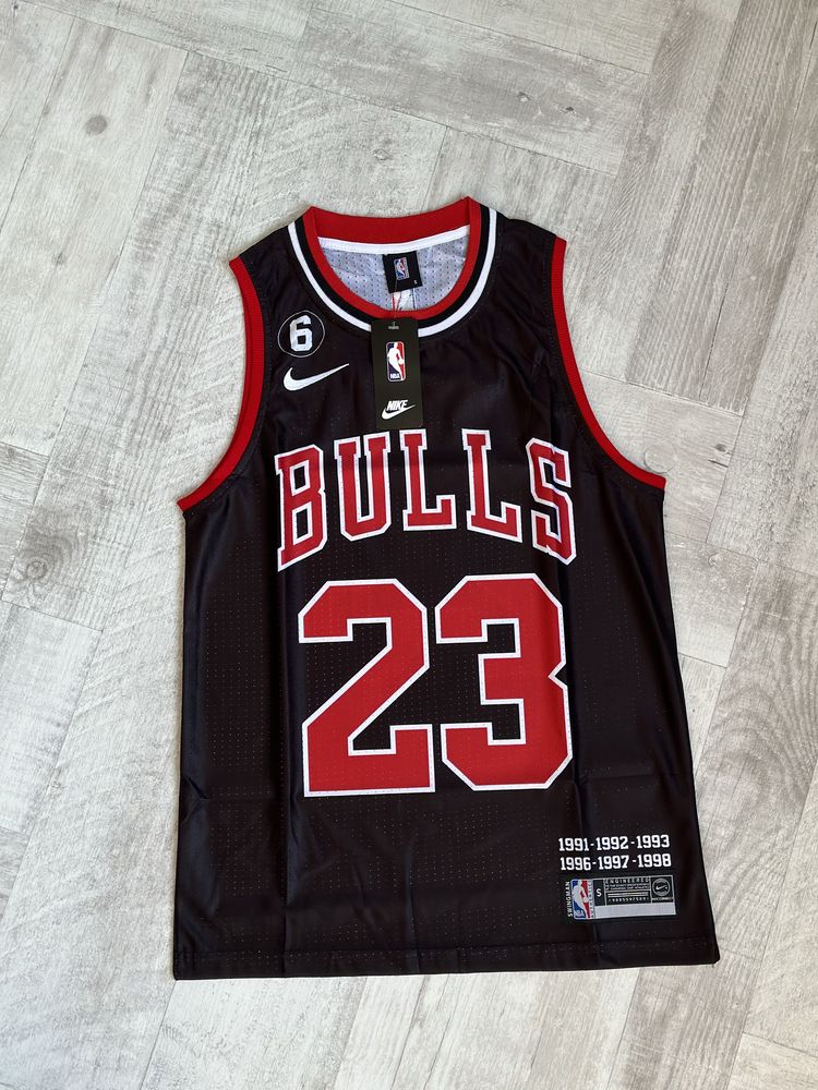 Maieu NBA Jordan Bulls black