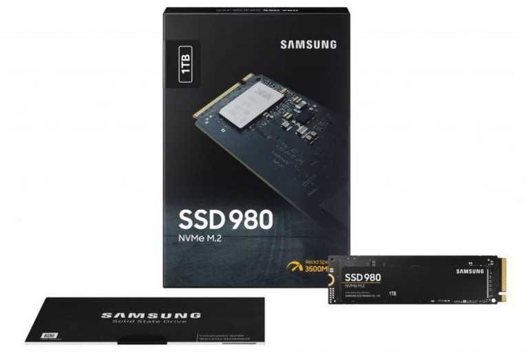 SSD 1Tb Samsung 980 NVMe. Гарантия 1 Год