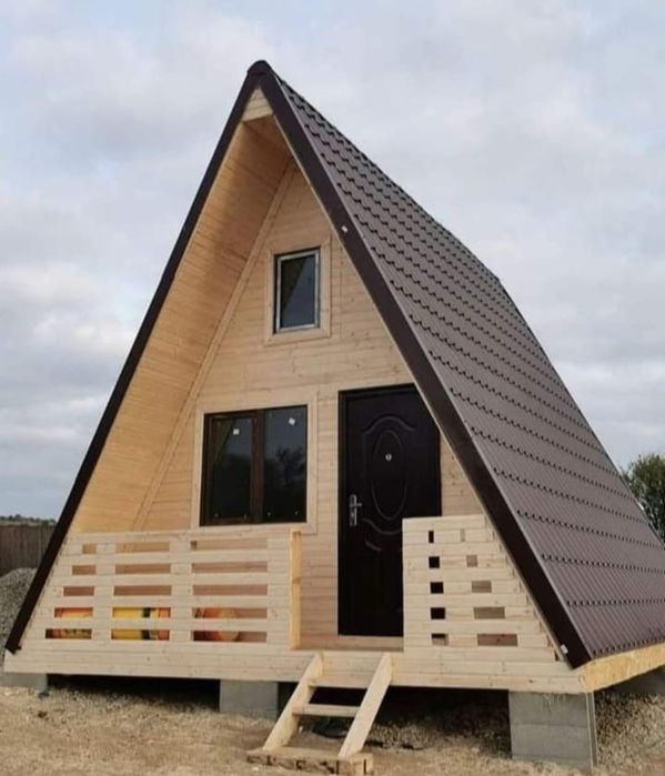 Casa Modulara, Garaje Auto, Containere stil birou din panou sandwich