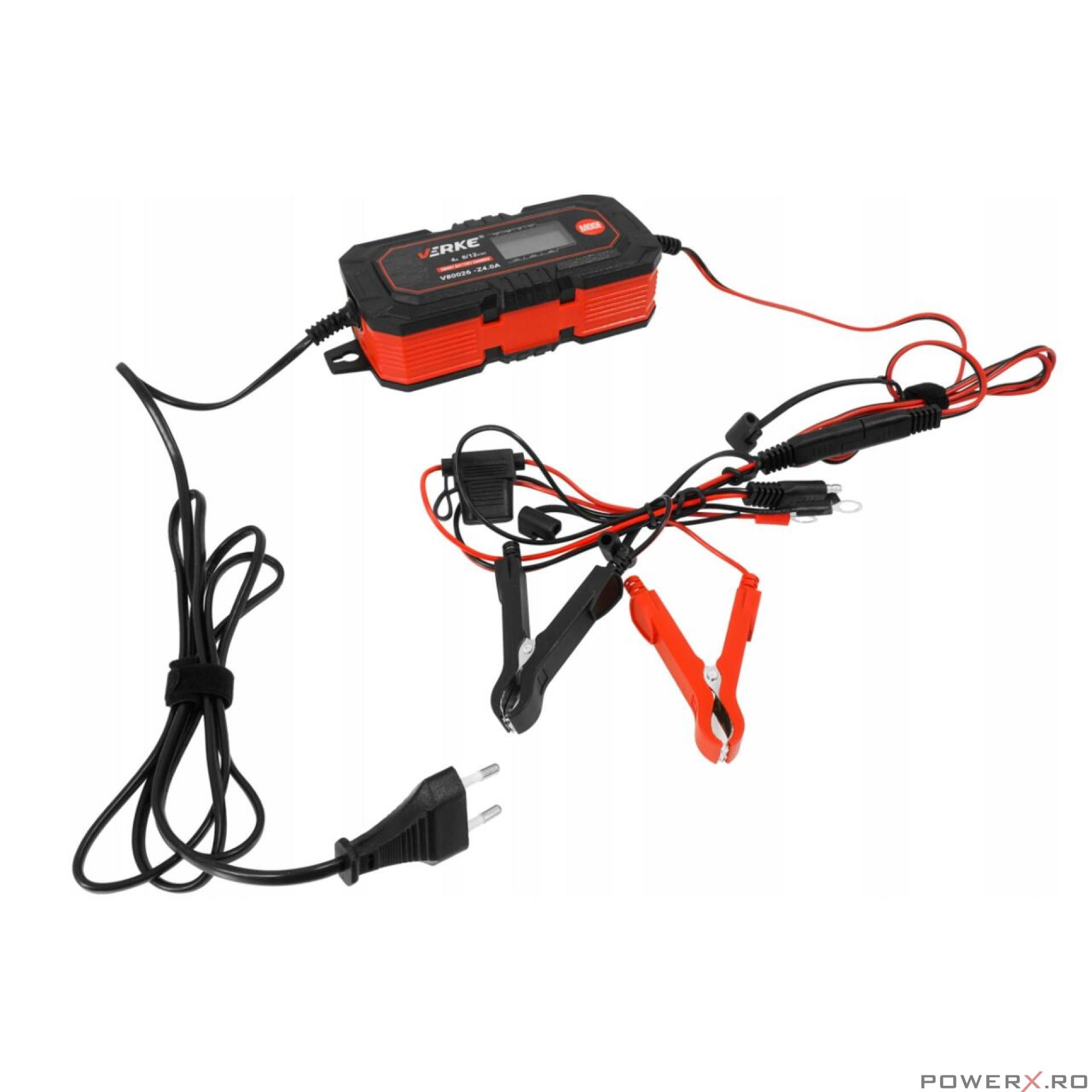 Redresor cu microprocesor, 6/12V Z4.0A, Verke