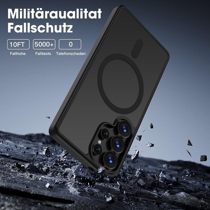 Матов magsafe кейс за samsung galaxy s25 ultra