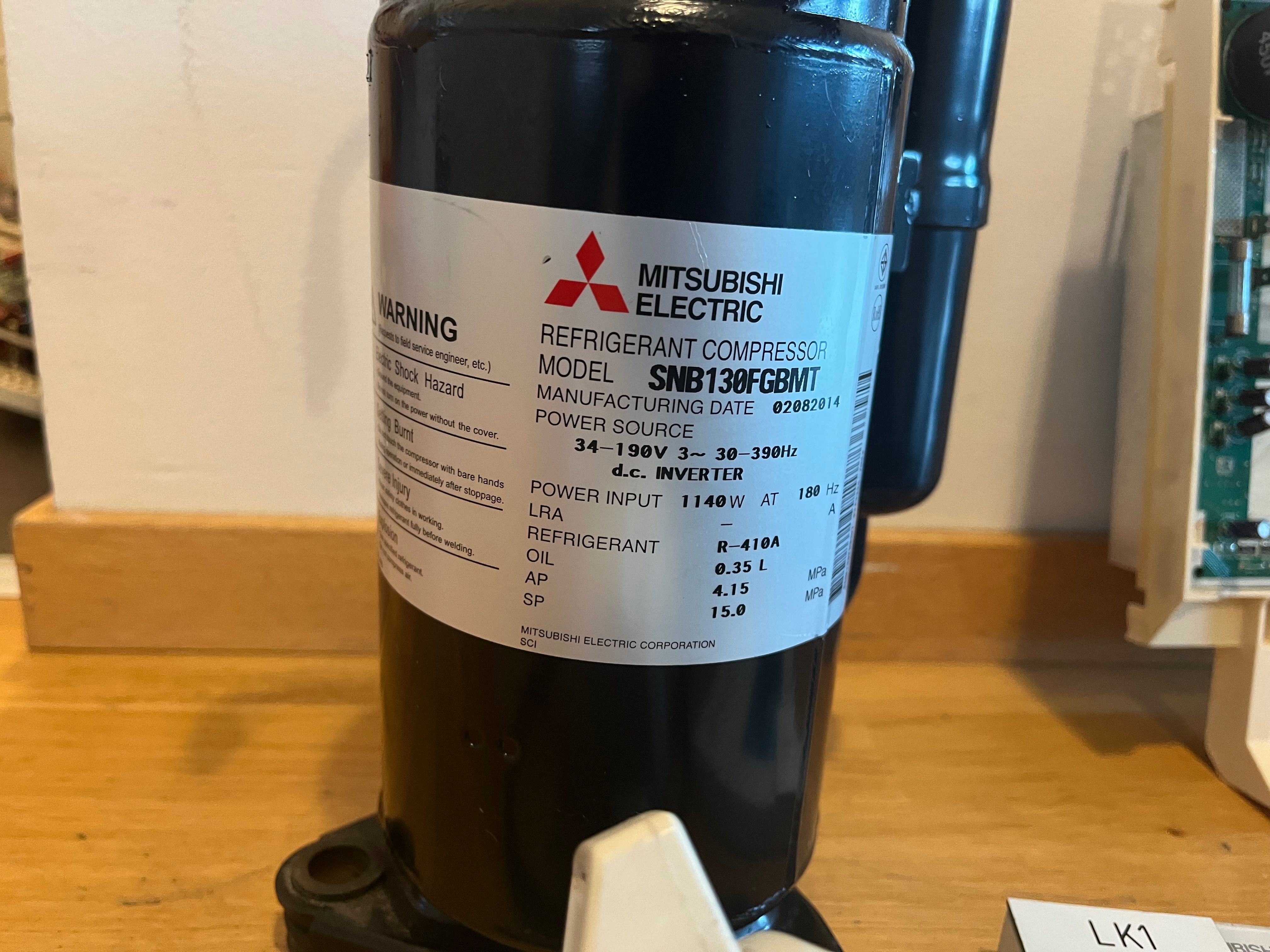 Mitsibushi electric SUZ-60KAVA4/PLARPBAR4.UK