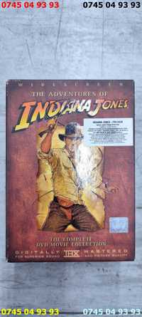 colectie 4 DVD Indiana Jones in romana noi nefolosite