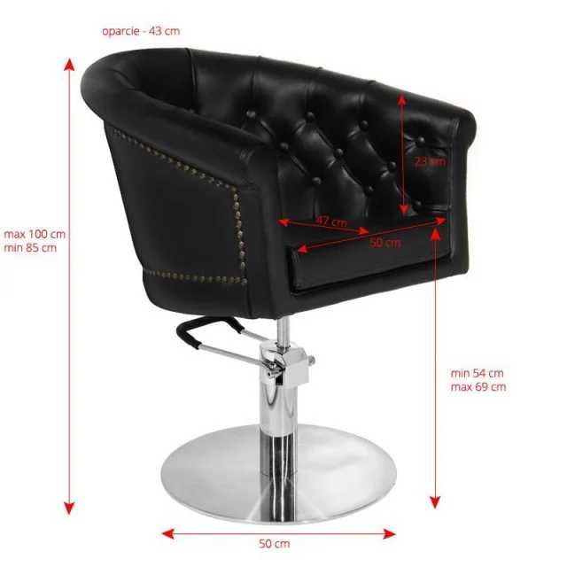 Scaun Gabbiano Londra negru