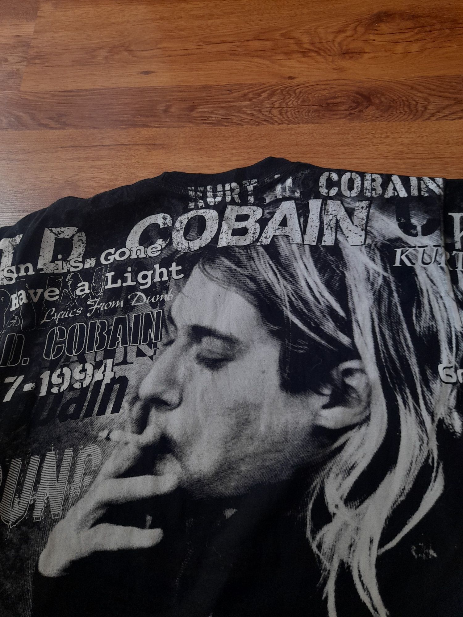 Nirvana Kurt Kobain мъжка ретро тениска XL размер.