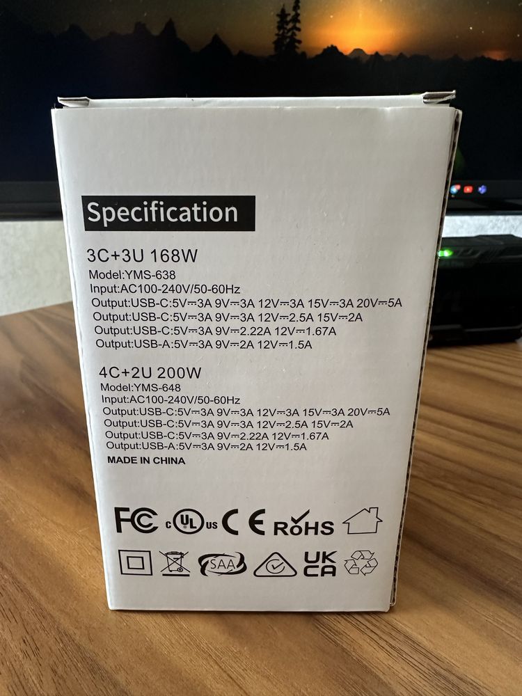 Док станция, Зарядное устройсто Gan Pro Desktop Fast Charger