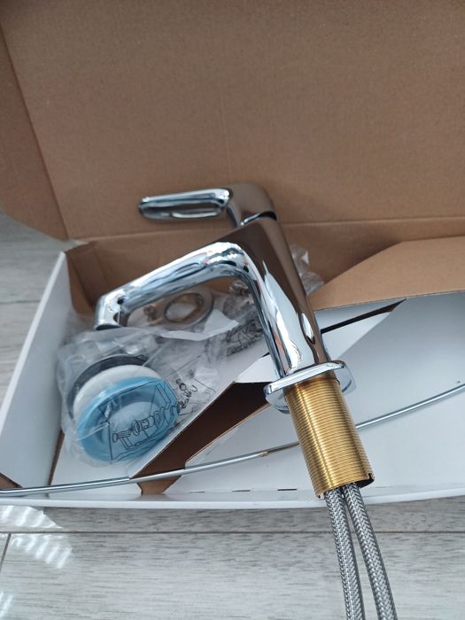 Hansgrohe - Axor,focus 100,baterie lavoar cu ventil metalic pop up!